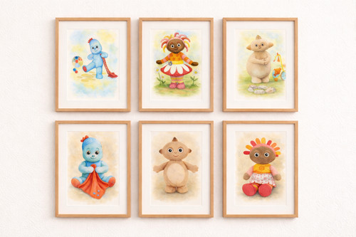 The night garden wall art - the,