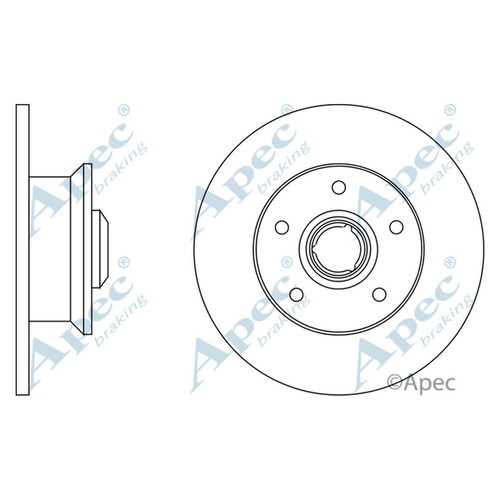 Brake discs solid for - solid, vw