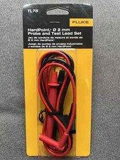 Genuine Fluke TL75 Hard Point 2mm Probe & Test Lead Set Don’t Be Fooled??