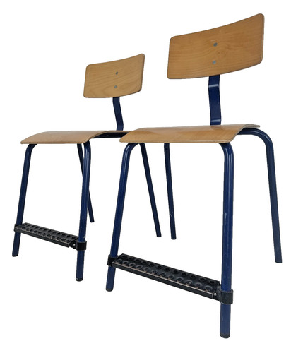 Pair metal and wood - of,