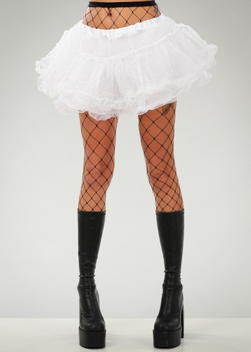 Womens white net - net, underskirt