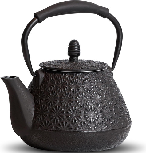 Cast iron teapot - cast, teapot,