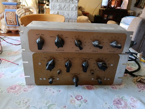 Vintage valve stereo - vintage, amplifier