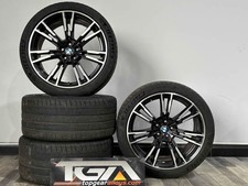 20" GENUINE BMW 706M M5 F90 ALLOY WHEELS & TYRES 7857077 8073977