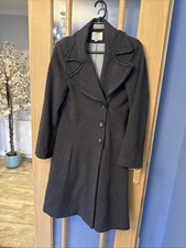 Avoca Origin Coat special  Buttons Size 2  Approx 8/10 Wool Cashmere  Grey