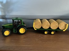 Bruder John Deere 6920 Tractor & Bale Trailer 1:16