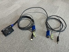 Aten VGA and USB KVM Switch CS62U With Eight VGA And Two DVI Cables
