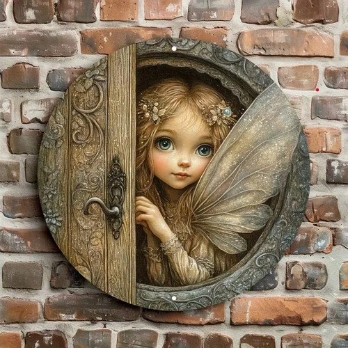 Beautiful peeping fairy - peeping,