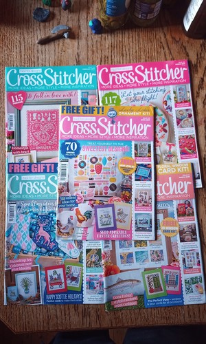 Cross stitcher magazines - cross,