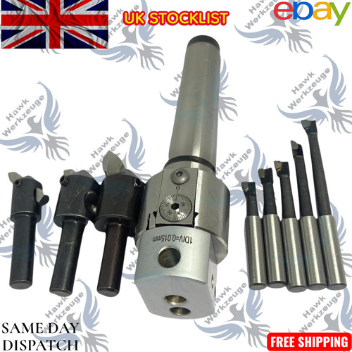 Mt3 38mm boring head - head, kit