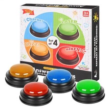 Answer Quiz Buzzers Set of 4 -