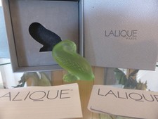 Lalique Green Naughty Duck -