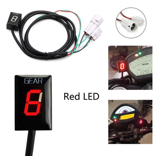 Red led motorcycle gear - led,
