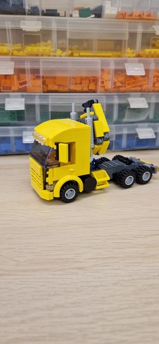 Lego city custom wheel truck - city,
