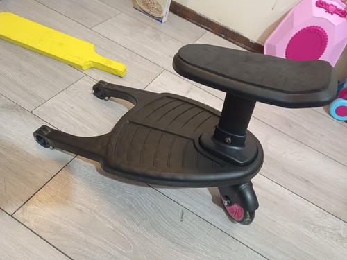 Universal buggy board with - board,