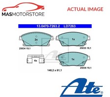 BRAKE PADS SET BRAKING PAD ATE