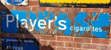 Vintage Players Enamel Sign