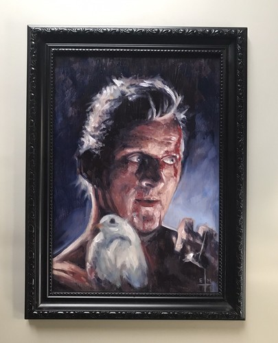 Oil portrait painting - oil, new