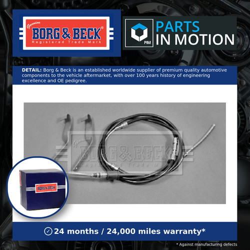 Handbrake cable fits - fits, ford