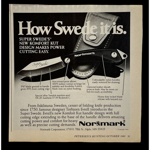 Normark swede knife vintage - swede,