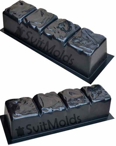 Concrete molds straight - , edge
