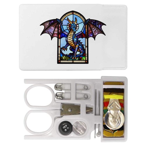 Stained glass dragon mini - 'stained, dragon'