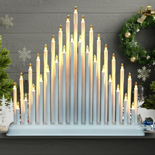 33 LED Christmas Candle Bridge