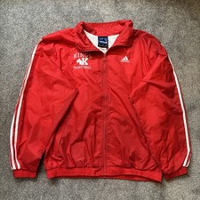 Vintage Adidas Red Windbreaker