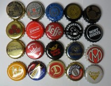 20 Beer and Cider Bottle Caps