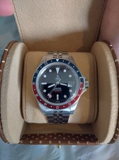 Yema Superman 500 GMT Black Dial Pepsi Bezel