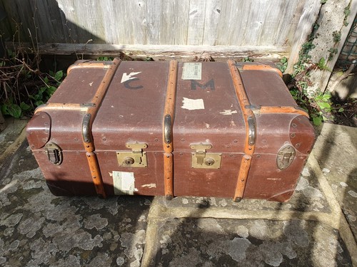 Bentwood steamer travel - steamer, trunk