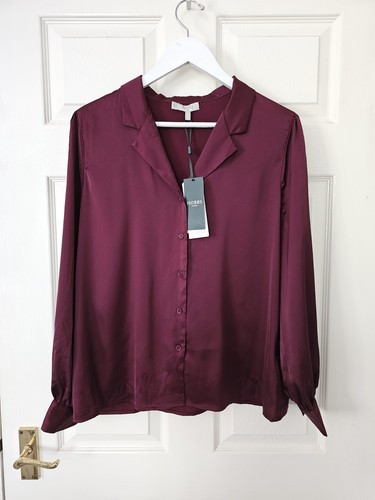 Hobbs mirabel satin shirt size - mirabel,