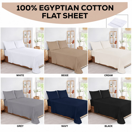 Flat sheets 400 - flat, tc