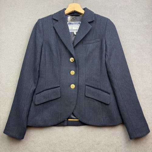 Joules tweed jacket navy - tweed, uk