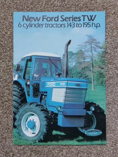 Ford tractor - ford, tw