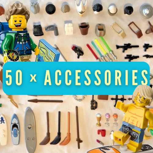 Lego minifigure accessories - minifigure,