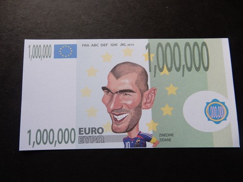000 banknote - €1,000,000,