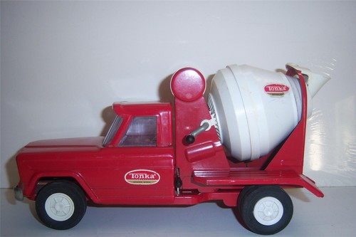 Tonka cement mixer jeep truck - tonka,