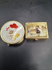 Collectible vintage pill boxes Made in England,