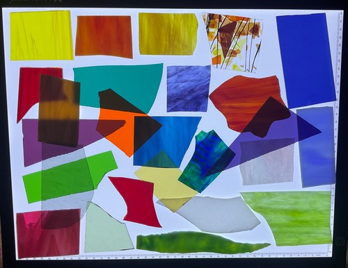 Selection stained glass - a,