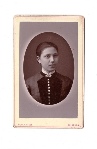 Cdv photo woman - cdv, portrait/elise