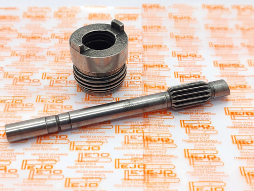 Oil pump piston worm drive - oil, for