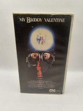 MY BLOODY VALENTINE VHS - Pre Cert Small Box Horror Slasher Film TESTED See Pics