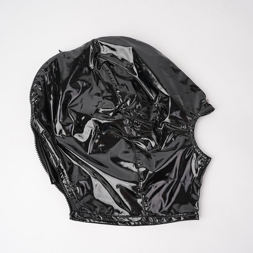 Leather full head - mask, hood