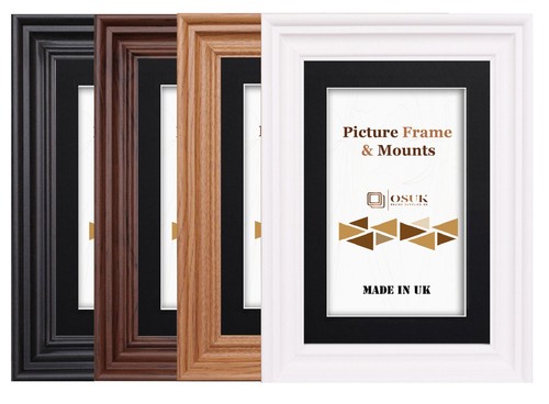 Photo frame swept black white - photo,