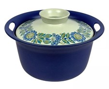 Vintage Figgjo Norway Flameware Viking in Vulcanus Covered Casserole Dish