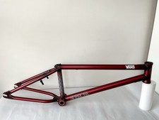 Subrosa MR1 BMX Frame Matt Ray Signature Frame Trans Red