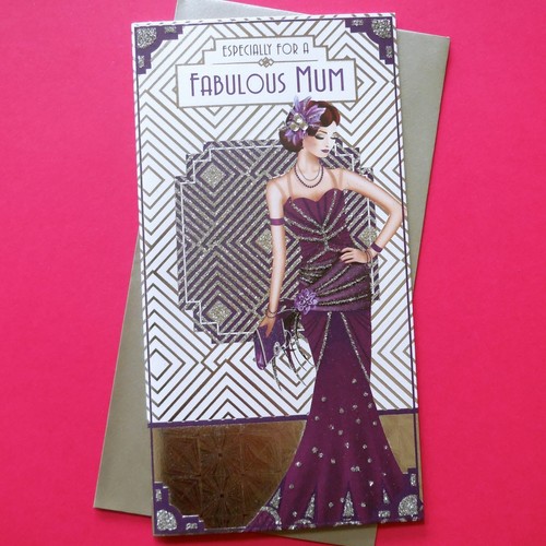 Mum birthday card - card, fabulous