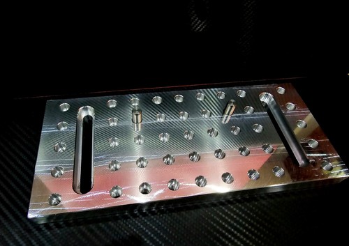 Aluminium fixture plate - aluminium,