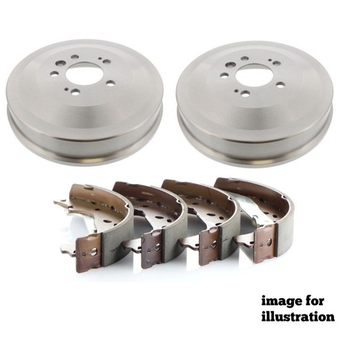 Rear brake drums - brake, and